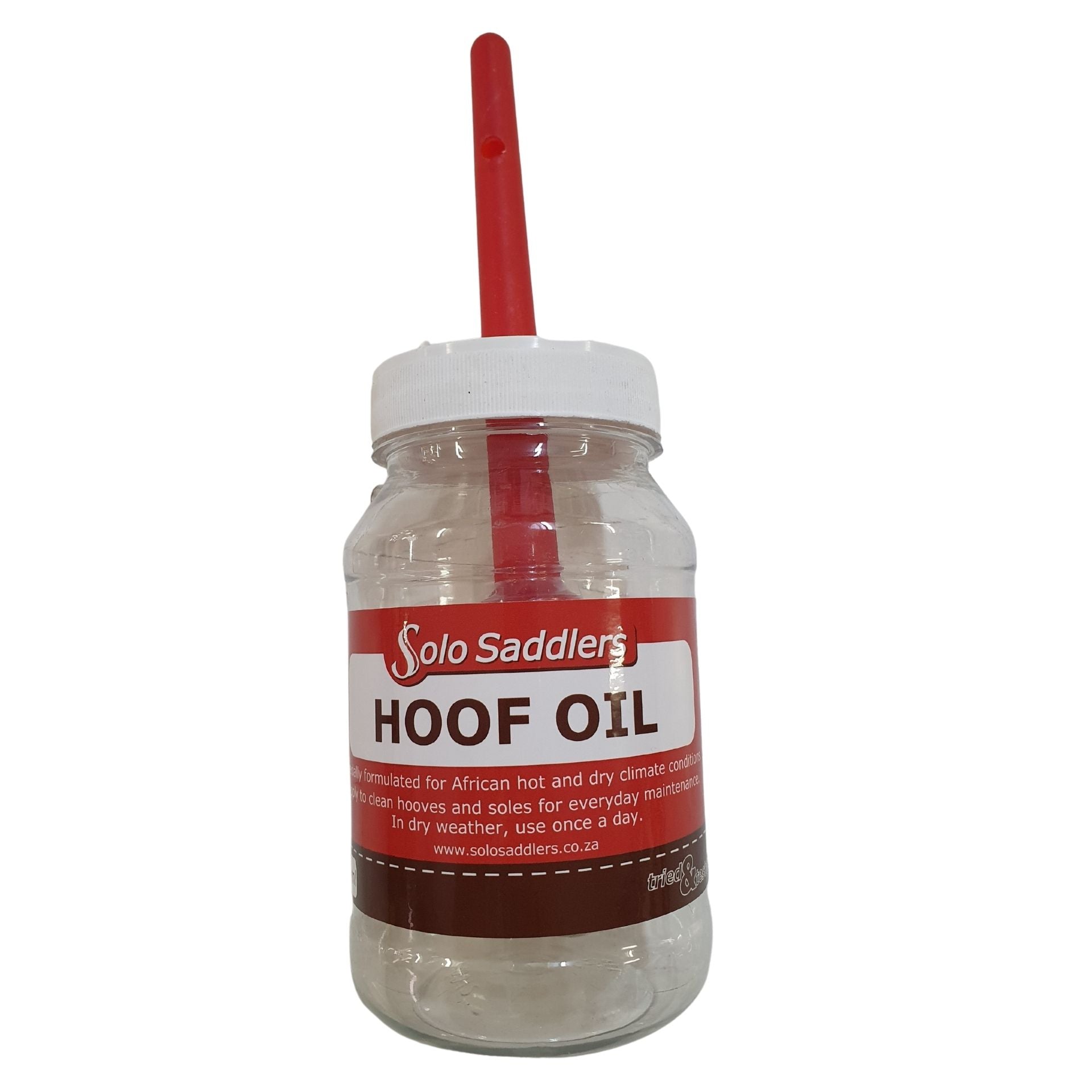 Hoof Oiling Bottle + Brush Solo